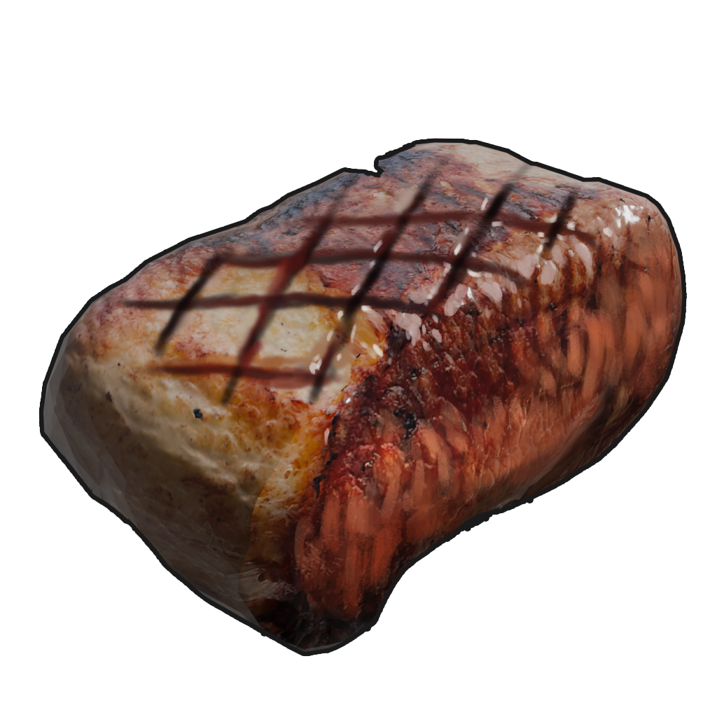 Cooked Big Cat Meat