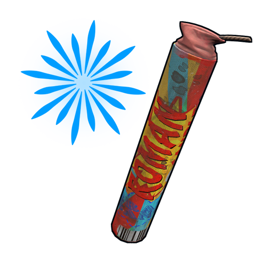 Blue Roman Candle